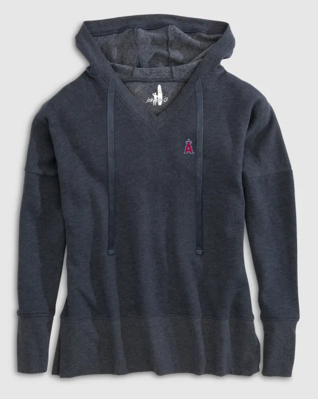 Women's Los Angeles Angels Carrie Pullover Hoodie sold by Johnnie-O