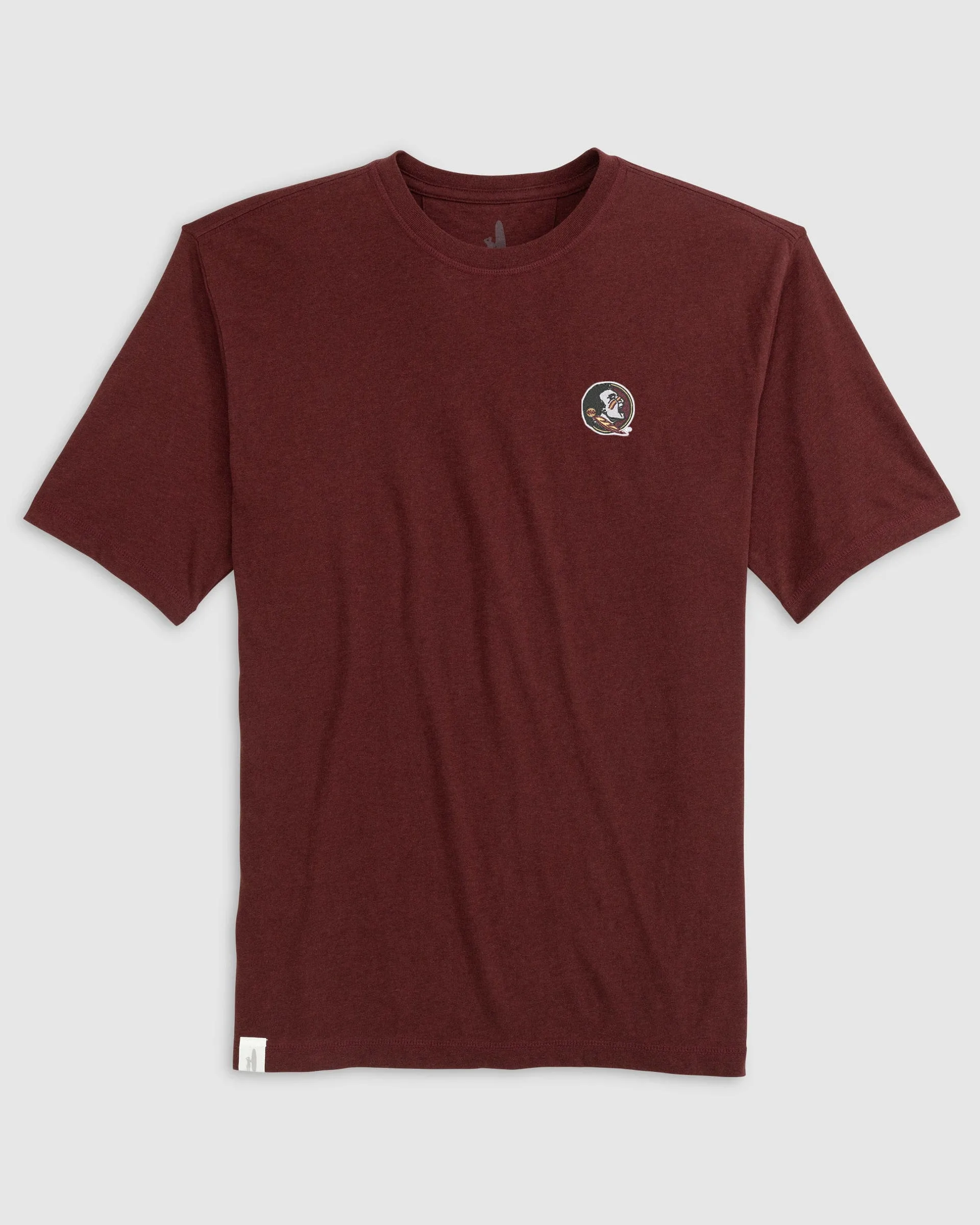 Florida State University Heathered Spencer Cotton T-Shirt sold by Johnnie-O product image thumbnail 3