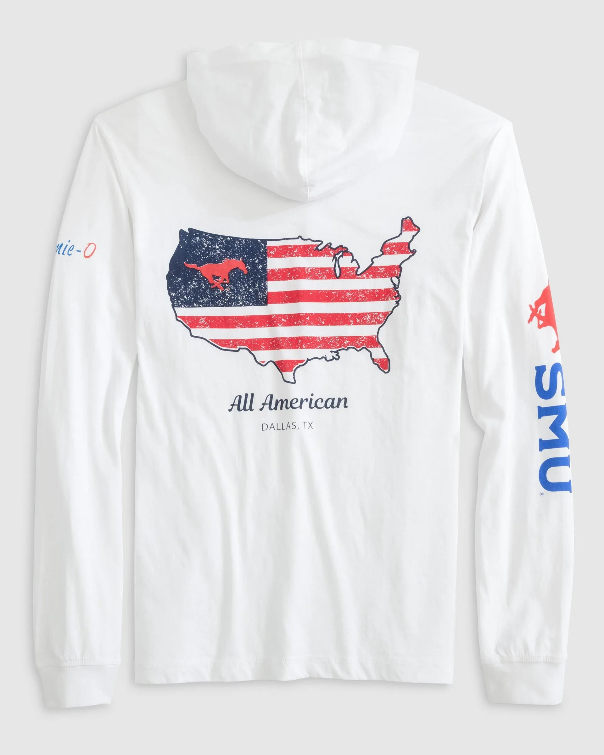 SMU Edison 2.0 T-Shirt Hoodie sold by Johnnie-O product image thumbnail 2