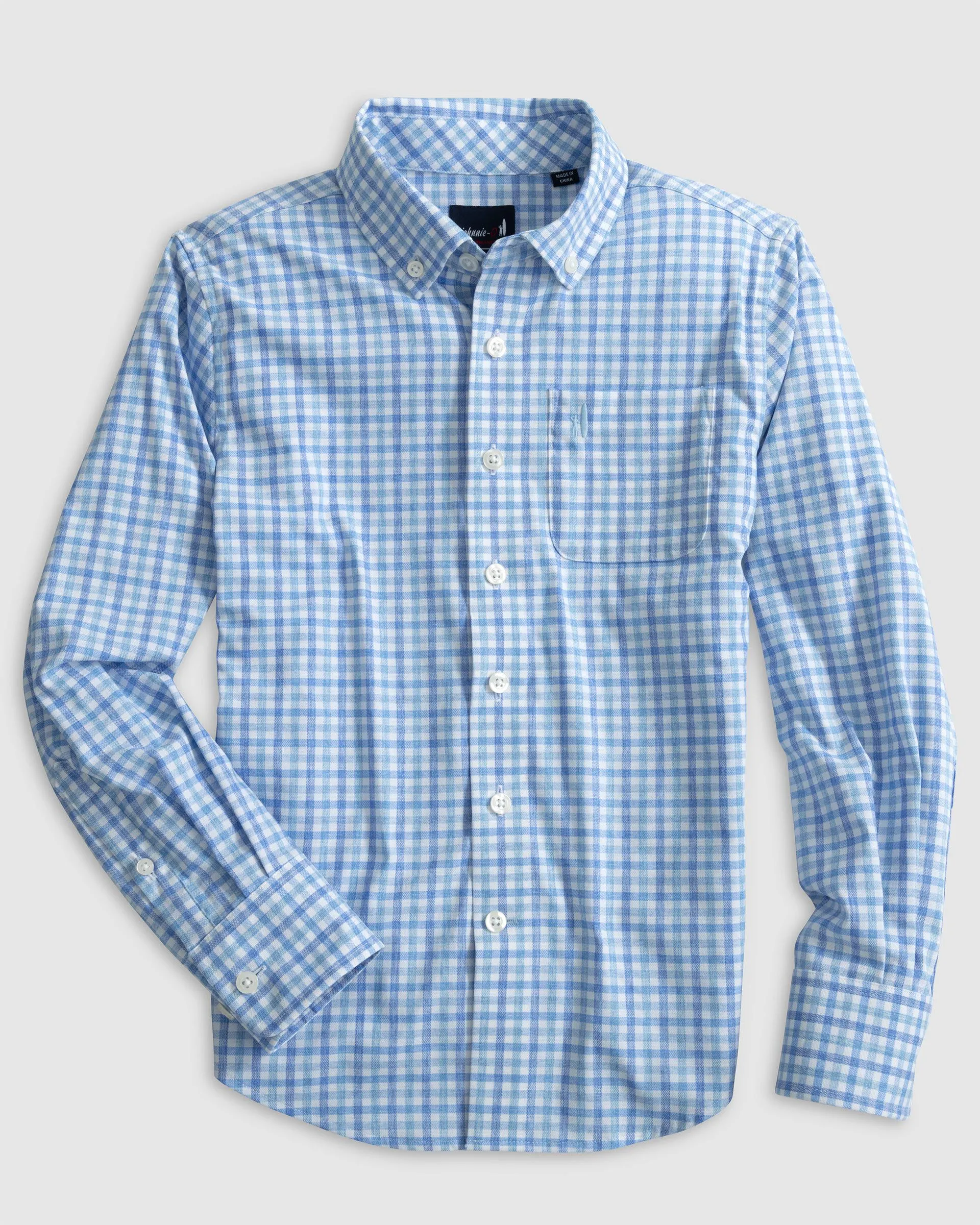 Rylen Jr. Performance Button Up Shirt sold by Johnnie-O