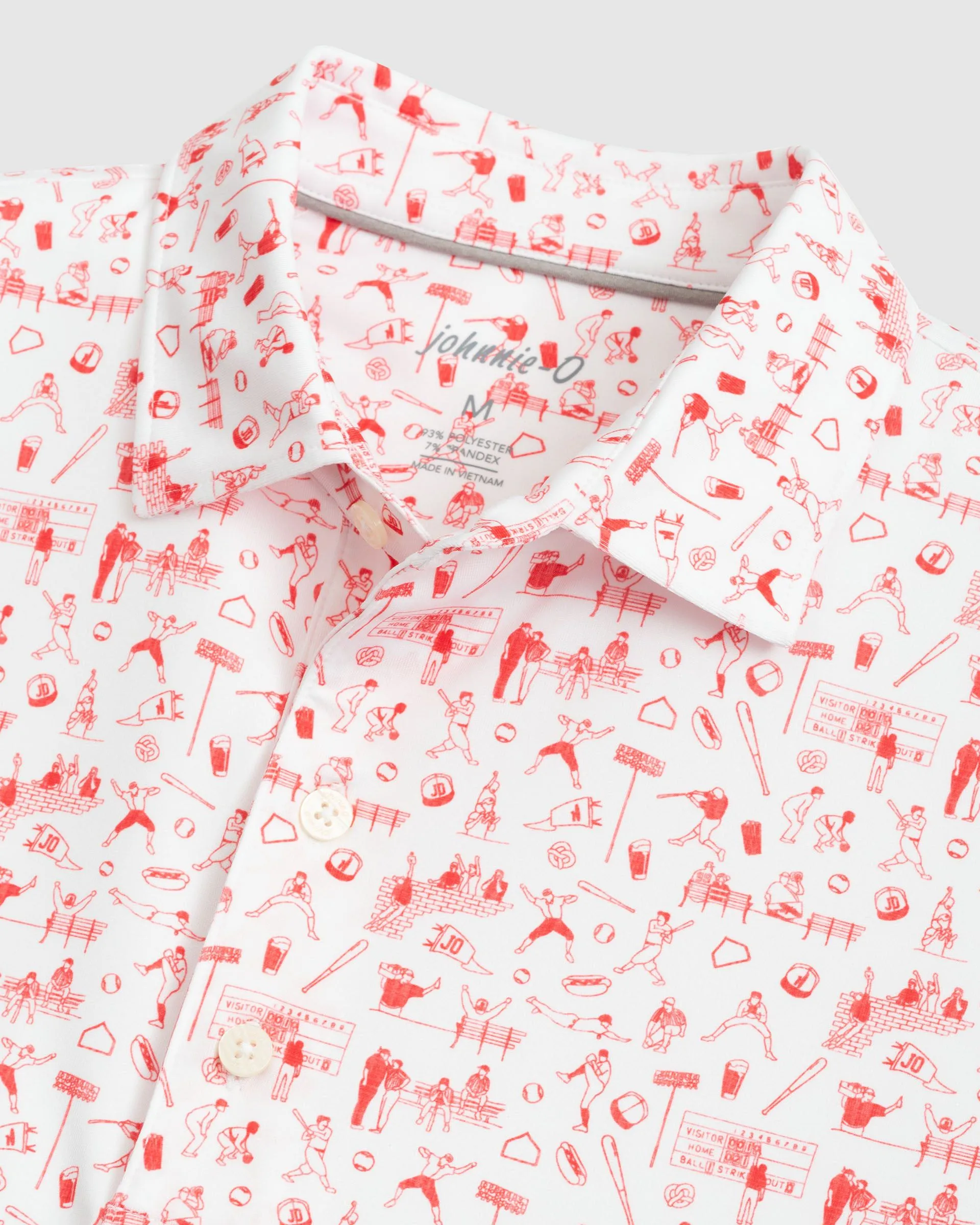 St. Louis Cardinals Ballpark Jersey Performance Polo sold by Johnnie-O product image thumbnail 5