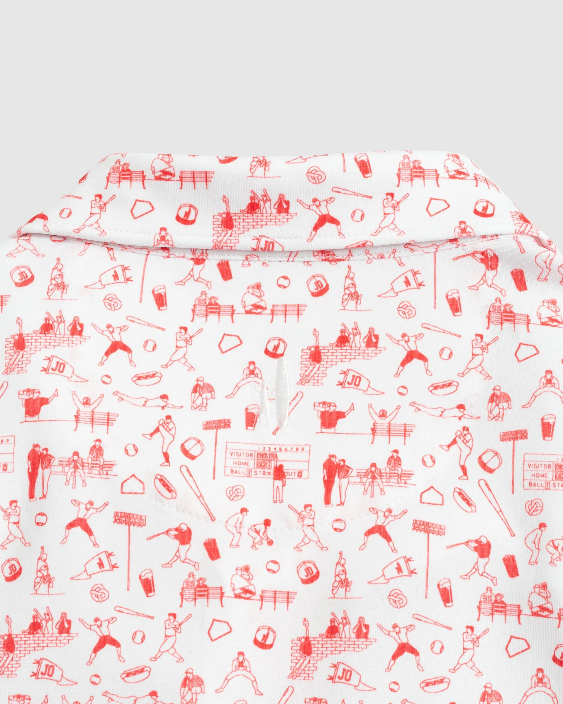 St. Louis Cardinals Ballpark Jersey Performance Polo sold by Johnnie-O product image thumbnail 4