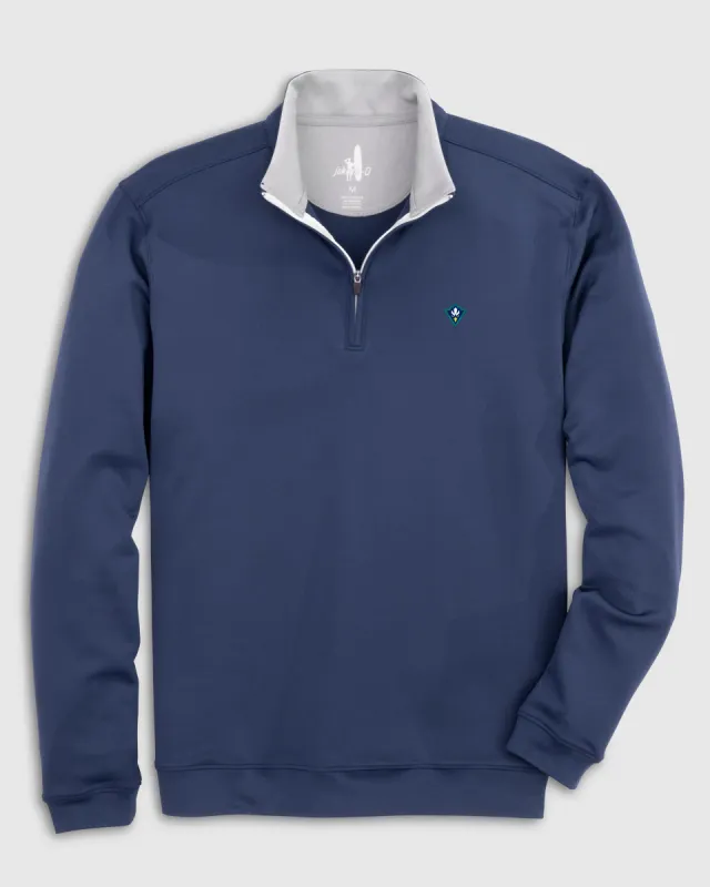 North Carolina Wilmington Diaz Performance 1/4 Zip Pullover made by Johnnie-O