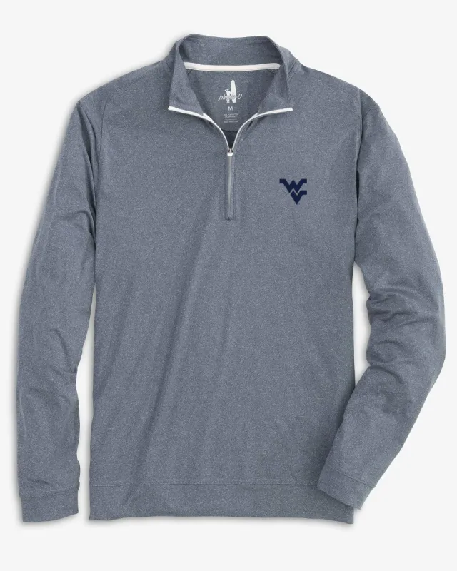 West Virginia Flex Performance 1/4 Zip Pullover sold by Johnnie-O