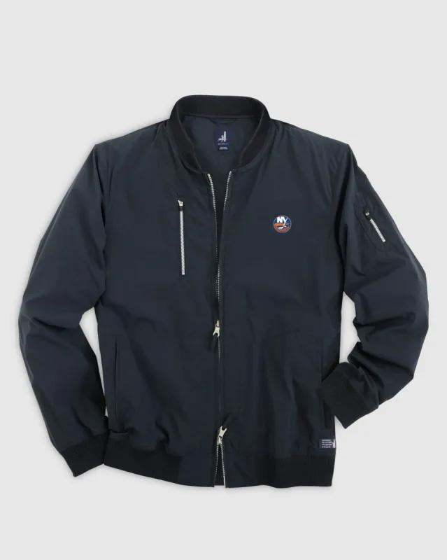 New York Islanders Corsair Bomber Jacket sold by Johnnie-O