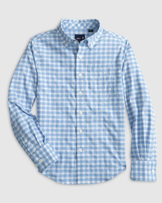 Allworth Jr. Performance Button Up Shirt sold by Johnnie-O