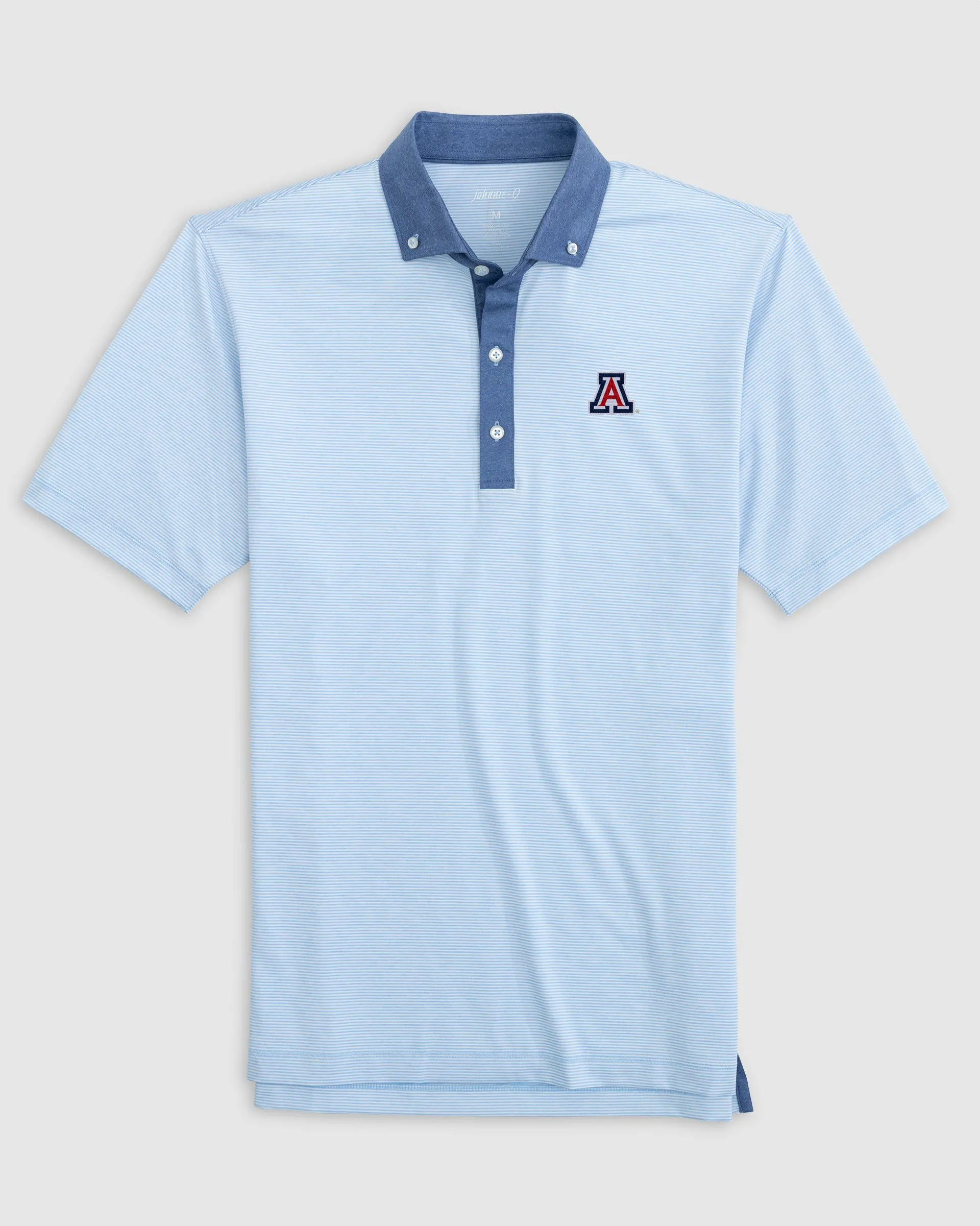 Arizona Walsh Striped Jersey Performance Polo sold by Johnnie-O