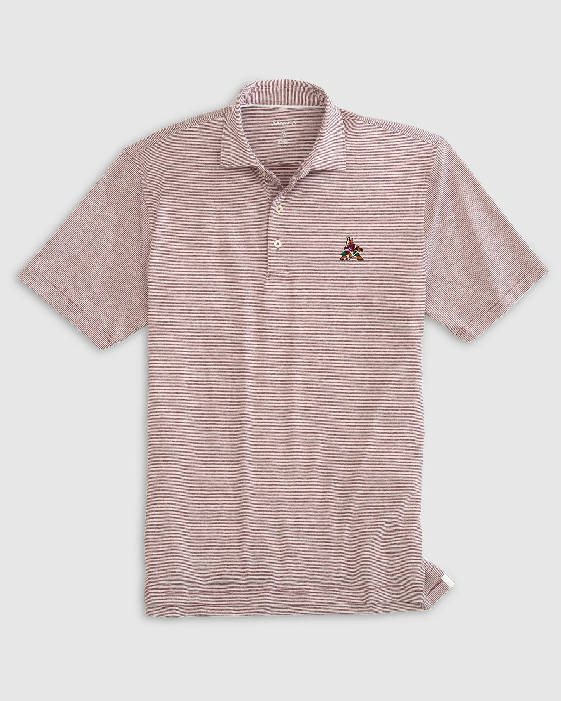 Arizona Coyotes Lyndon Striped Jersey Performance Polo sold by Johnnie-O product image thumbnail 4