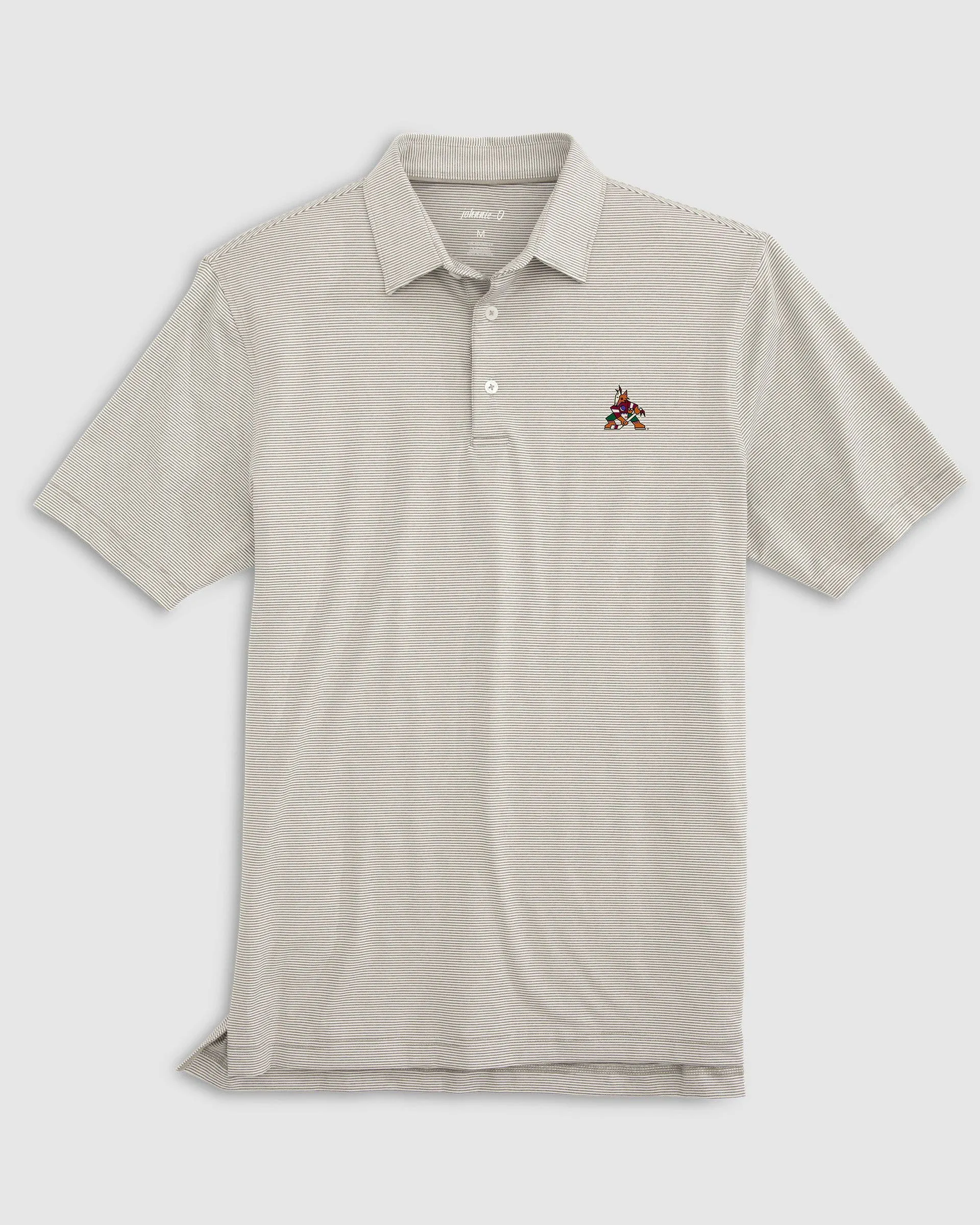 Arizona Coyotes Lyndon Striped Jersey Performance Polo sold by Johnnie-O product image thumbnail 3