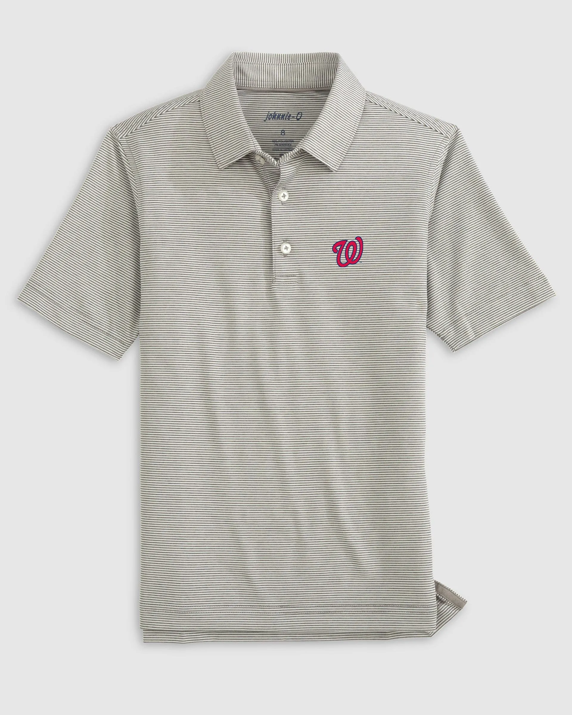 Washington Nationals Lyndonn Jr. Striped Jersey Performance Polo sold by Johnnie-O product image thumbnail 5
