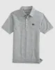 Texas State Lyndonn Jr. Striped Jersey Performance Polo sold by Johnnie-O