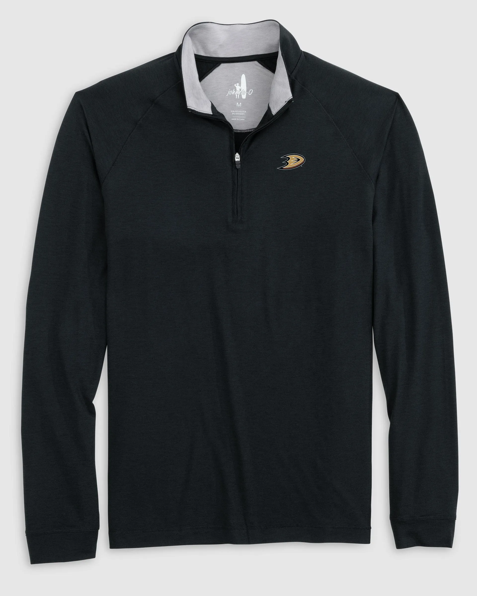 Anaheim Ducks Freeborne Performance 1/4 Zip sold by Johnnie-O product image thumbnail 3