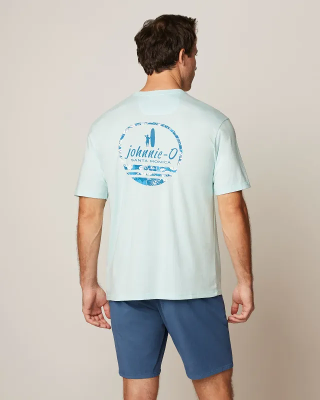 Blue Hawaiian Graphic T-Shirt sold by Johnnie-O