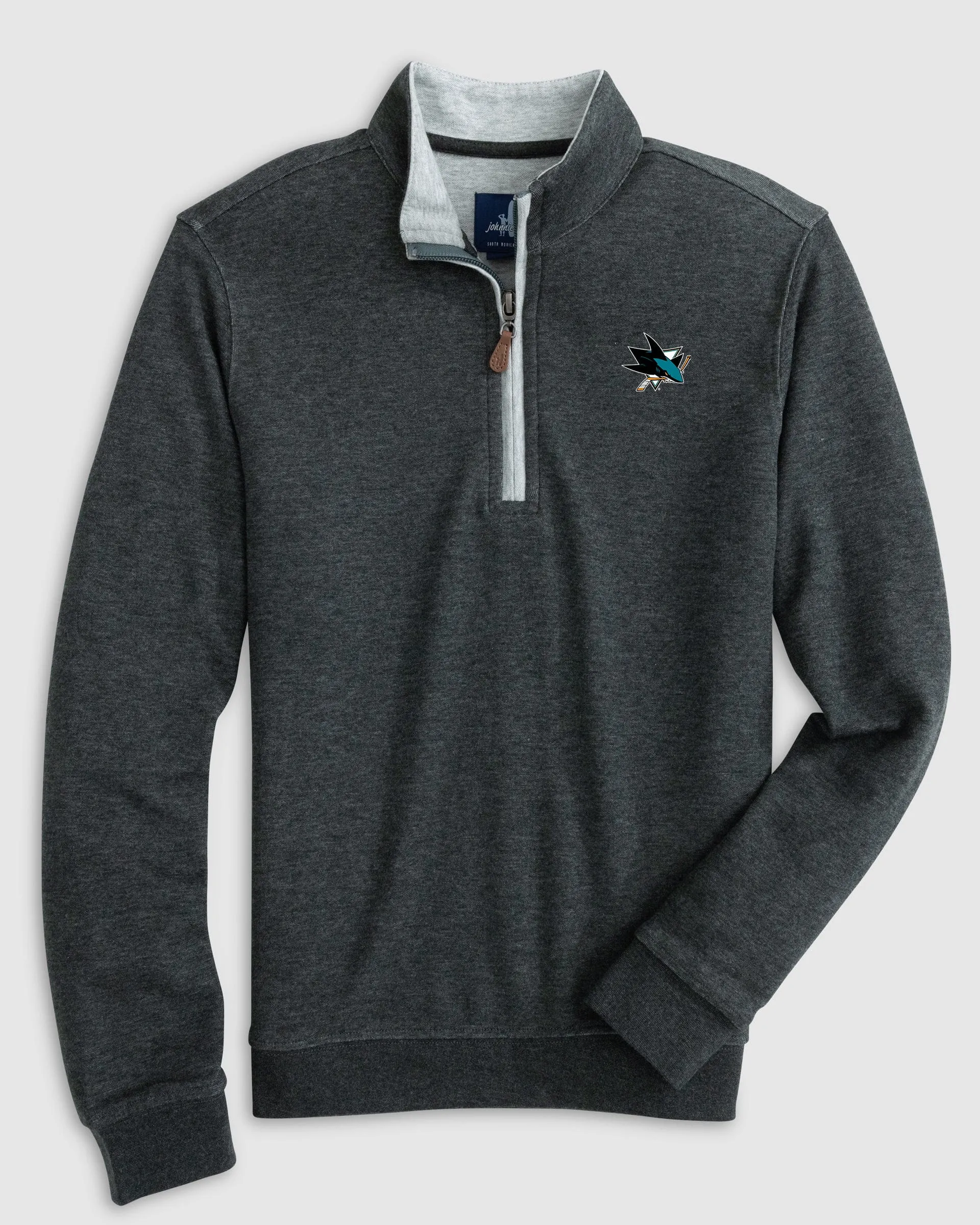 San Jose Sharks Sully Jr. 1/4 Zip sold by Johnnie-O