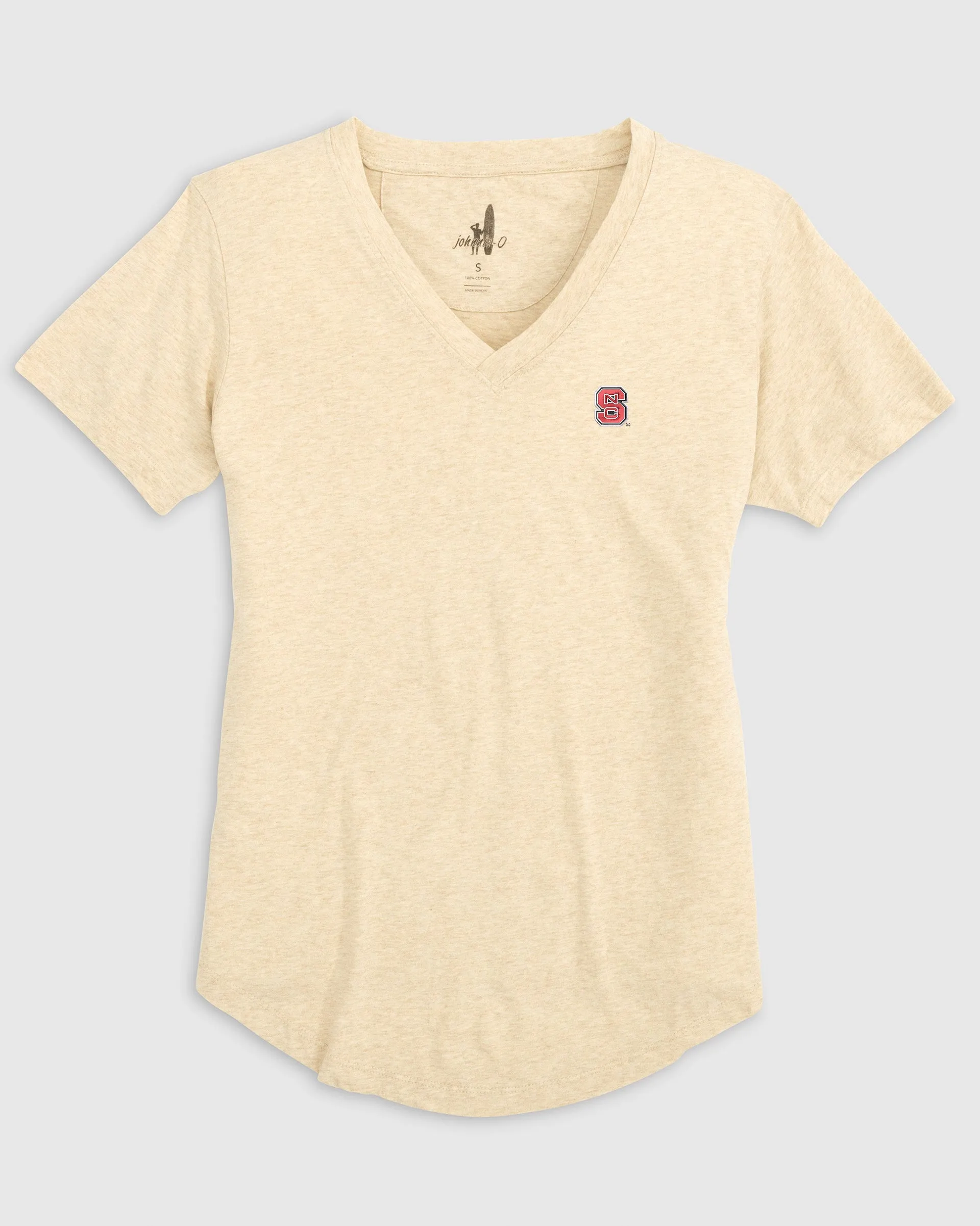Women's NC State Merediths V-Neck T-Shirt sold by Johnnie-O product image thumbnail 3