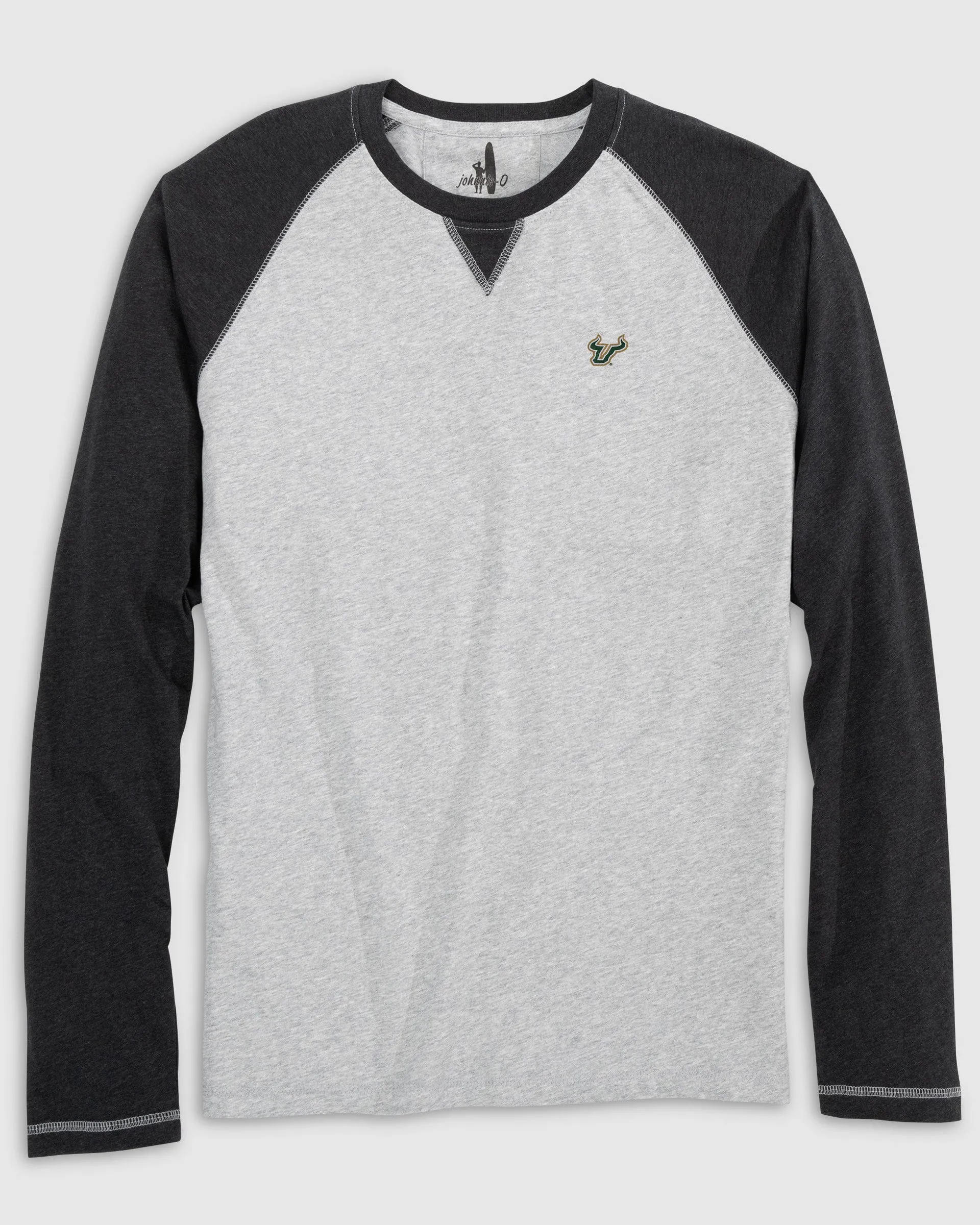 South Florida Alsen Long Sleeve Baseball Tee sold by Johnnie-O