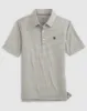 Boston College Lyndonn Jr. Striped Jersey Performance Polo sold by Johnnie-O