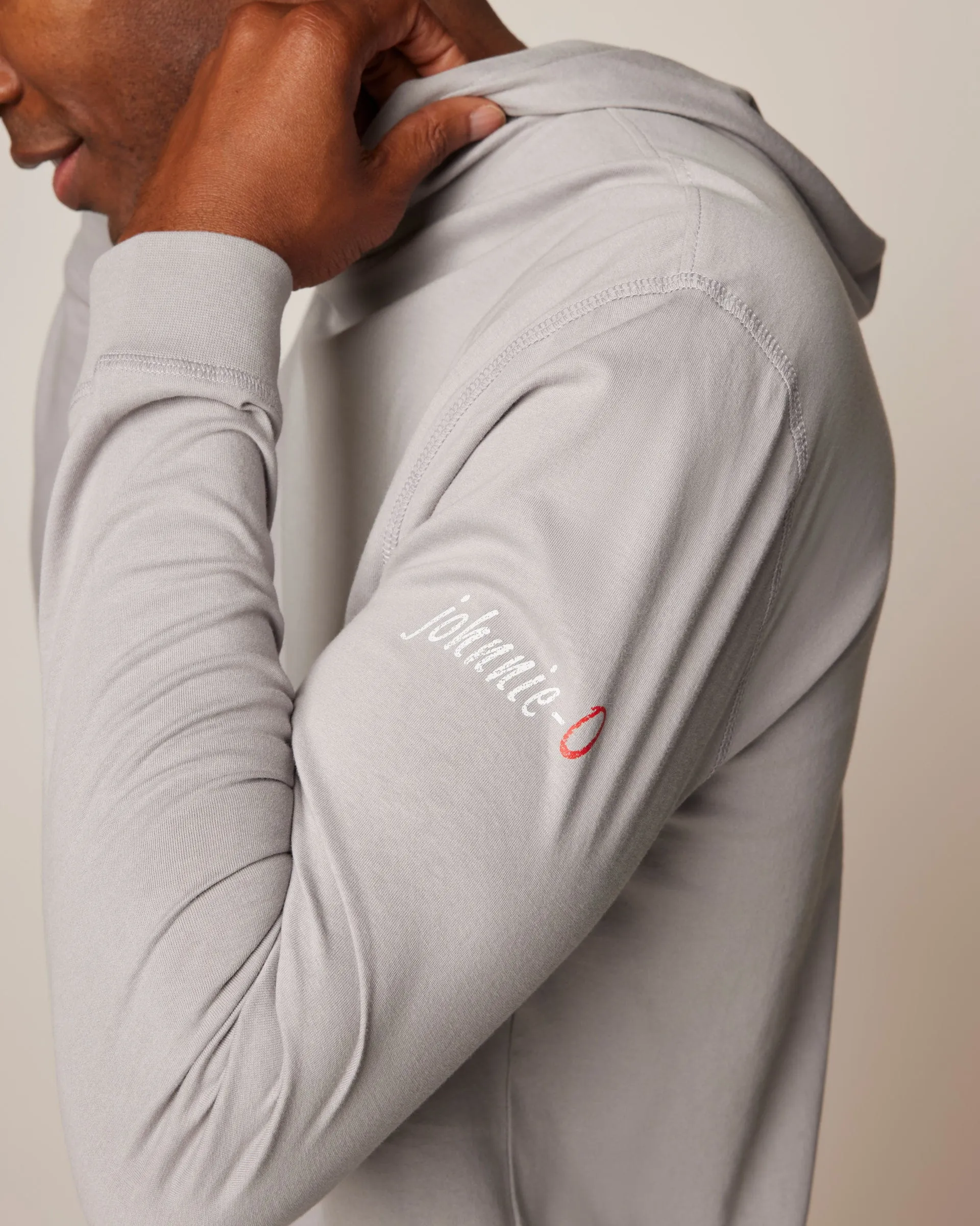 Edison Cotton T-Shirt Hoodie sold by Johnnie-O product image thumbnail 4