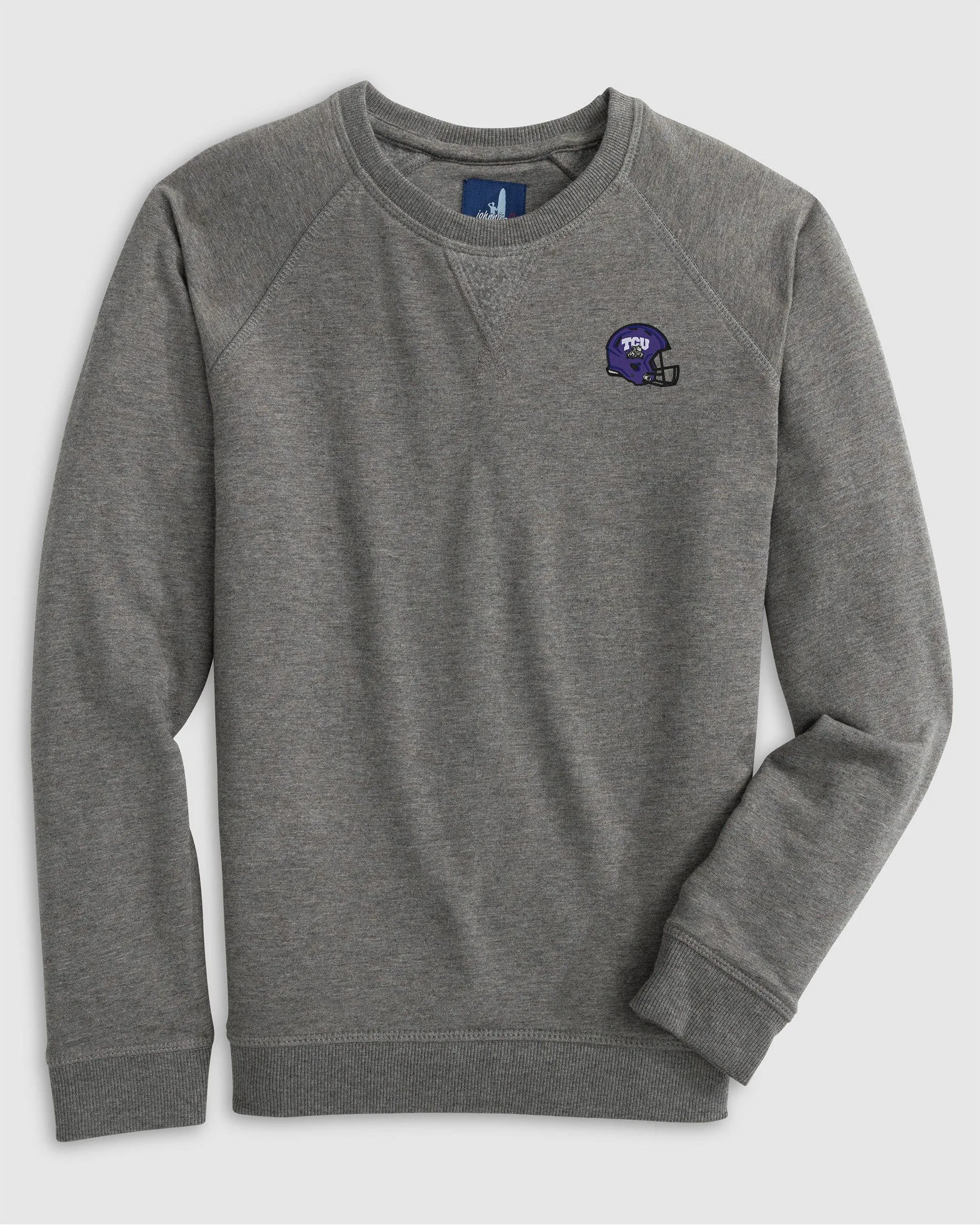 Texas Christian Freeman Jr. Crewneck Sweatshirt - Helmet Logo sold by Johnnie-O product image thumbnail 2