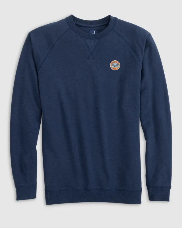 Houston Astros Freeman Crewneck Sweatshirt - Cooperstown Logo made by Johnnie-O