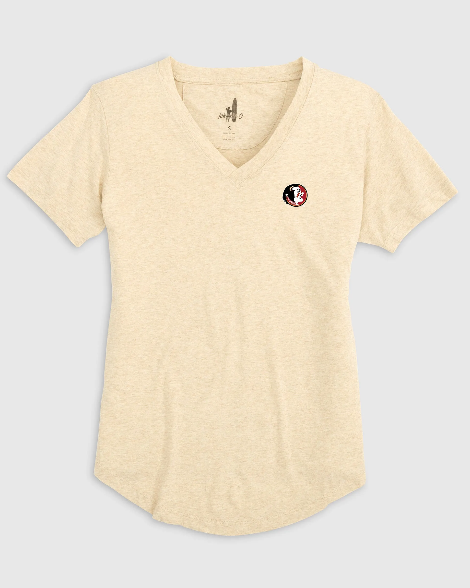 Women's Florida State Merediths V-Neck T-Shirt - Vault Logo sold by Johnnie-O product image thumbnail 2