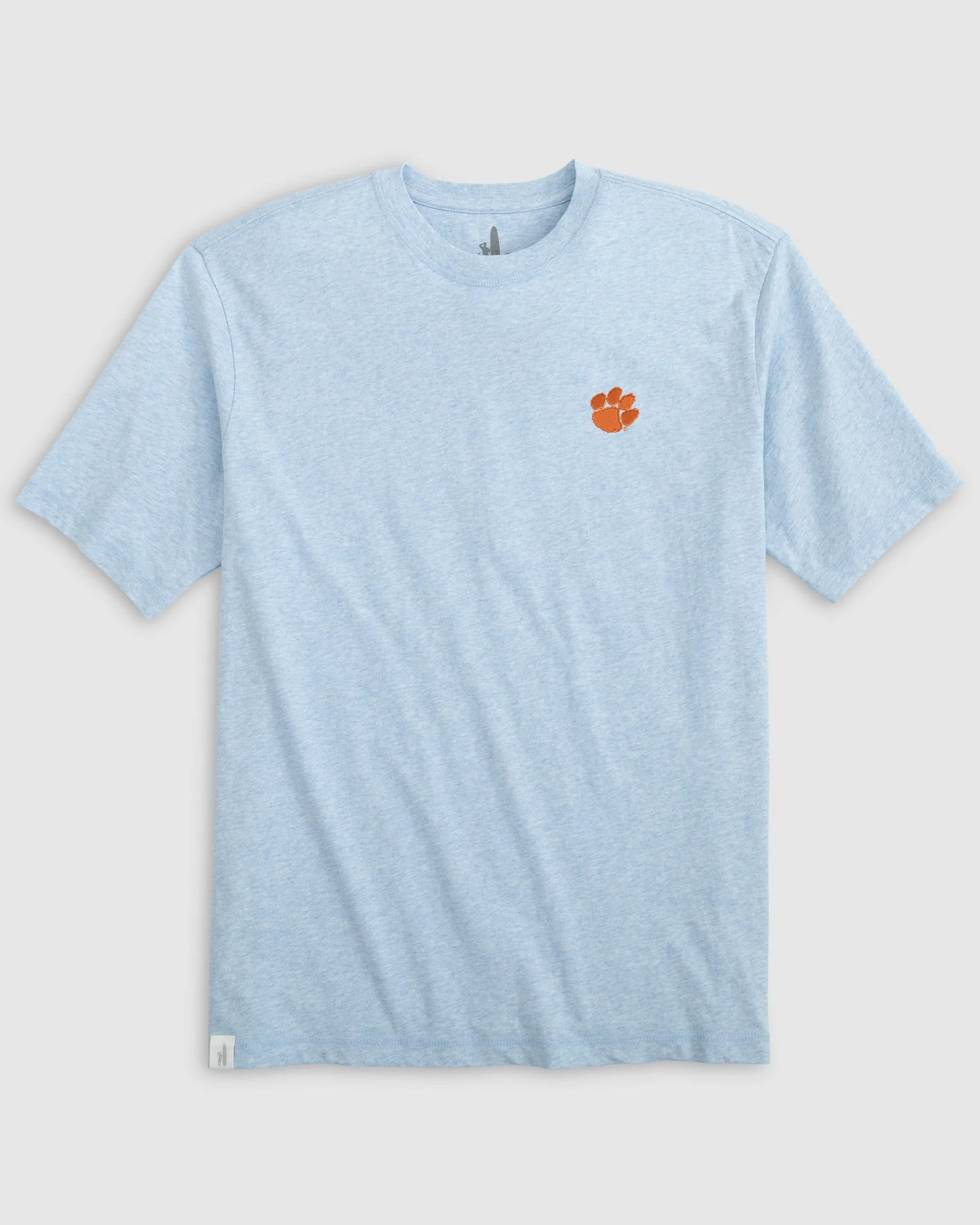 Clemson Heathered Spencer Cotton T-Shirt sold by Johnnie-O product image thumbnail 5