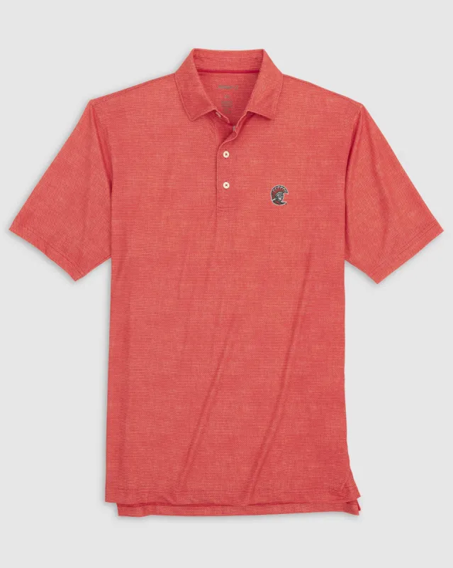 Tampa Gibson Jersey Performance Polo - Spartan Logo made by Johnnie-O