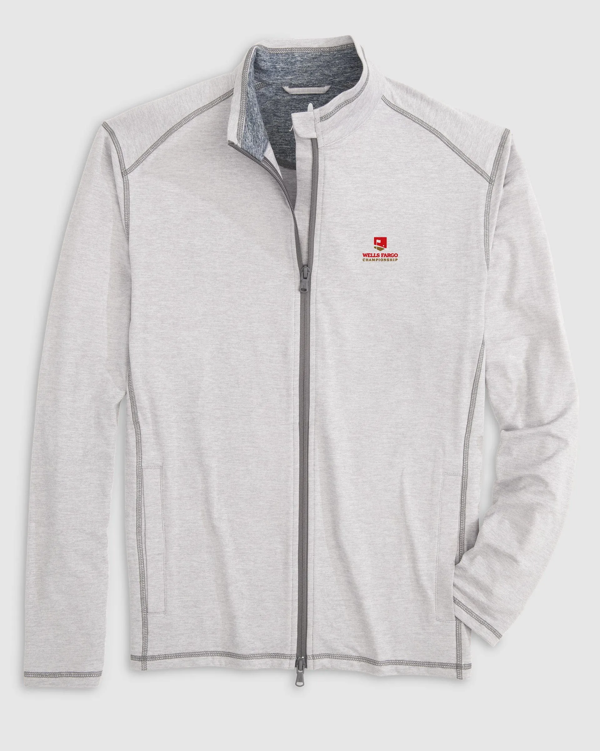 Wells Fargo Championship Cade Double Zip Track Jacket sold by Johnnie-O