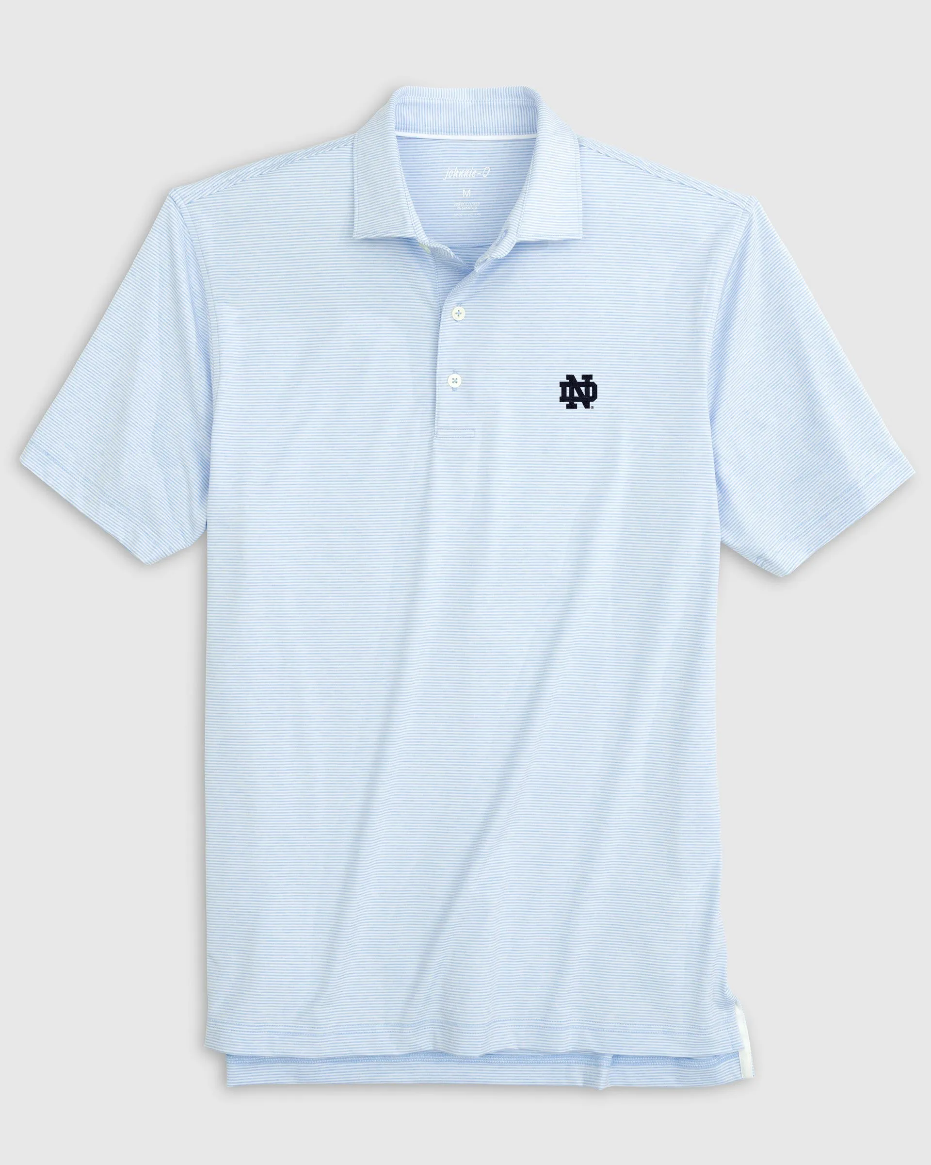 Notre Dame Lyndon Striped Jersey Performance Polo sold by Johnnie-O product image thumbnail 3