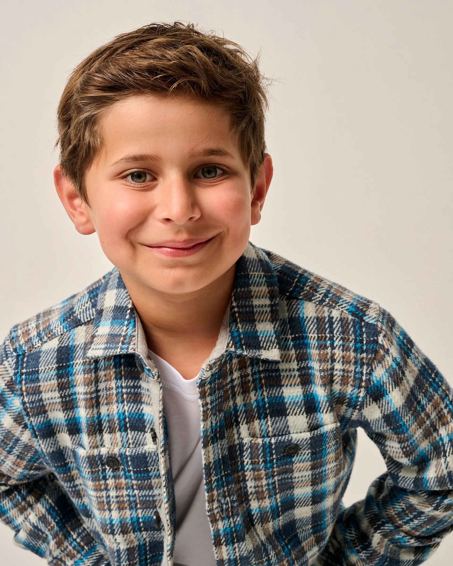 Opry Jr. Flannel Shacket sold by Johnnie-O product image thumbnail 3