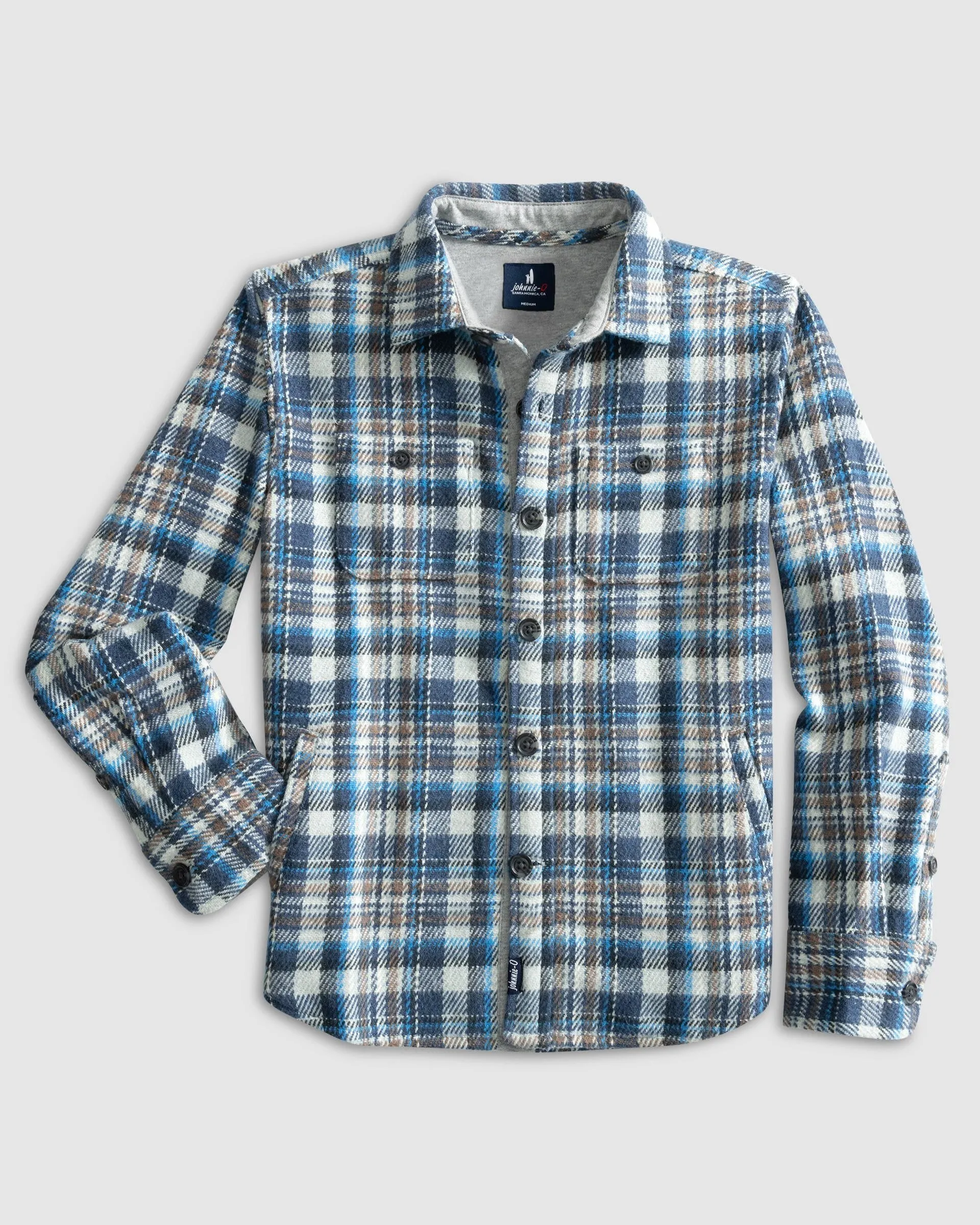 Opry Jr. Flannel Shacket sold by Johnnie-O