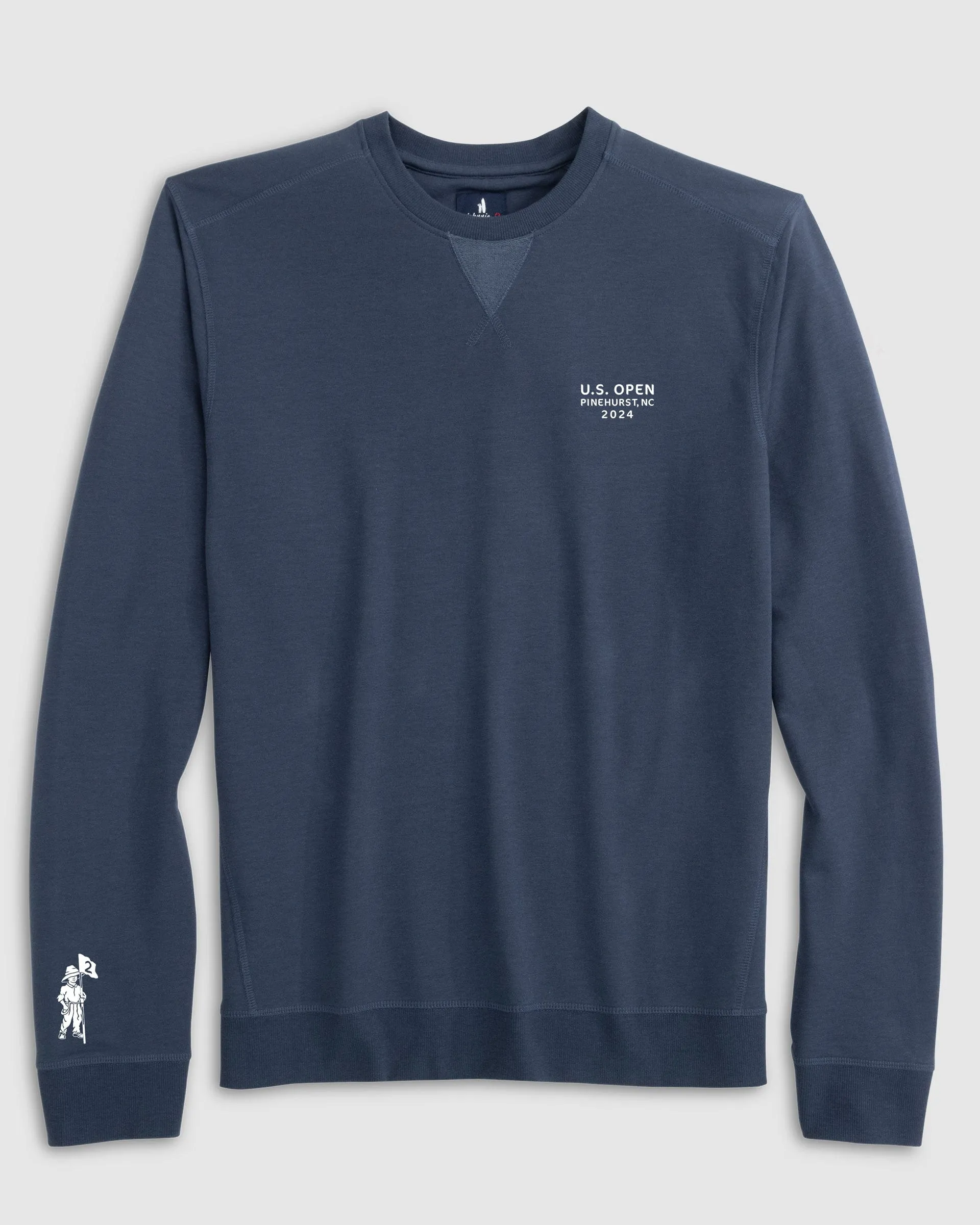 124th U.S. Open Corbet French Terry Crewneck Sweatshirt - Script Logo sold by Johnnie-O product image thumbnail 3