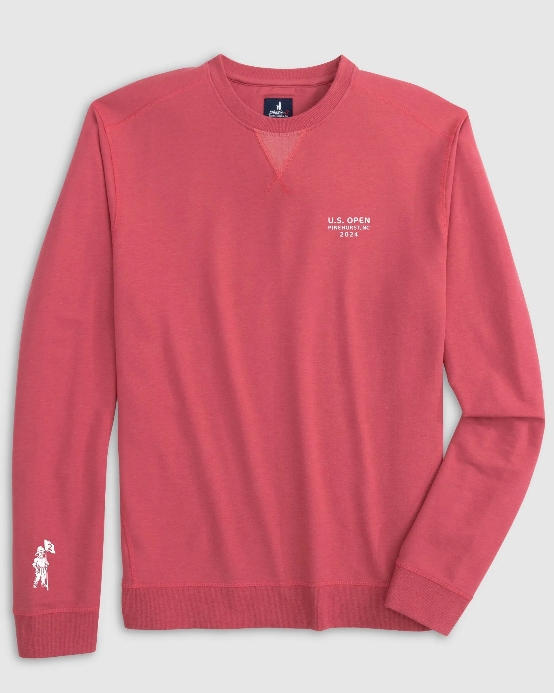 124th U.S. Open Corbet French Terry Crewneck Sweatshirt - Script Logo sold by Johnnie-O product image thumbnail 2