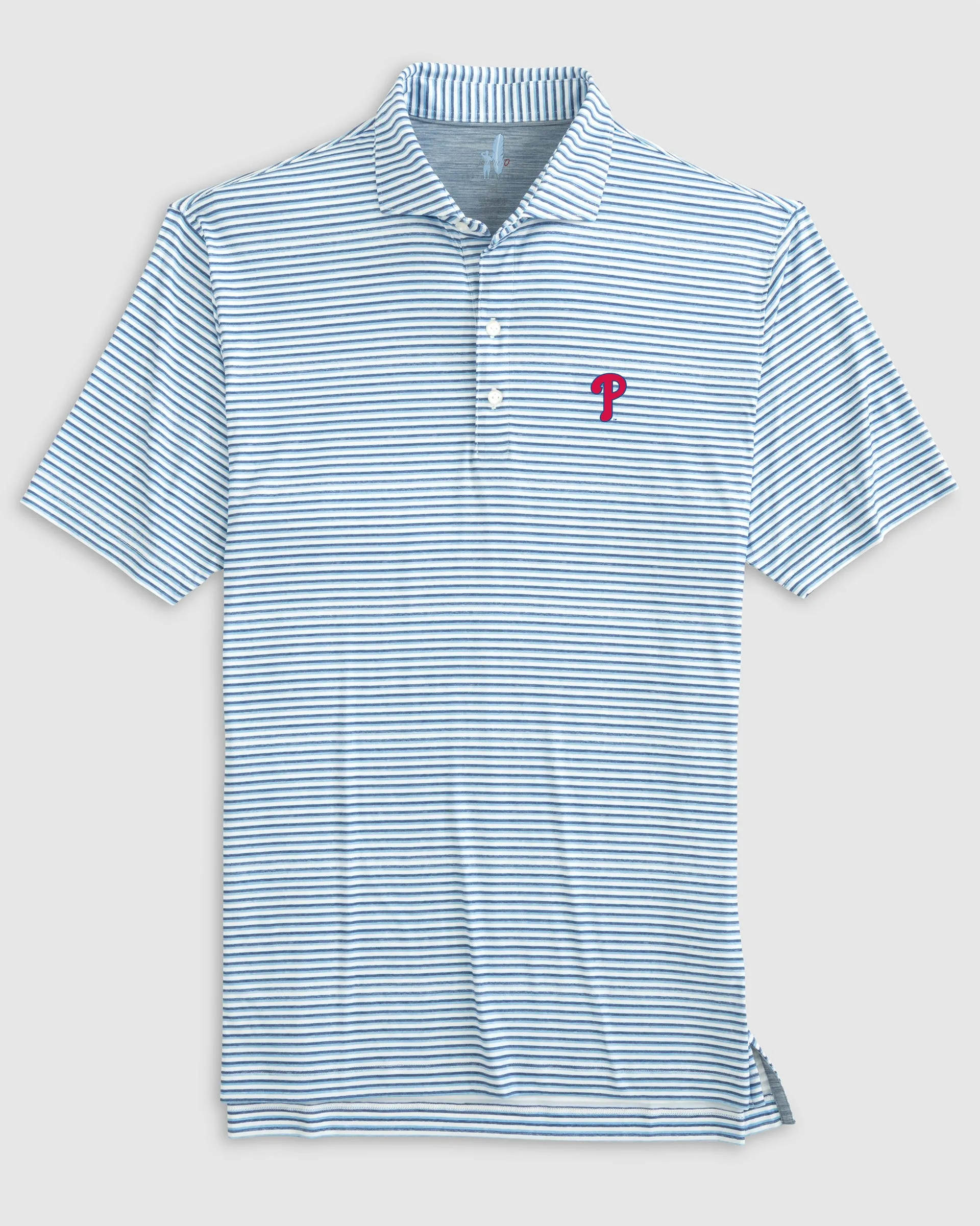 Philadelphia Phillies Warwick Featherweight Performance Polo sold by Johnnie-O