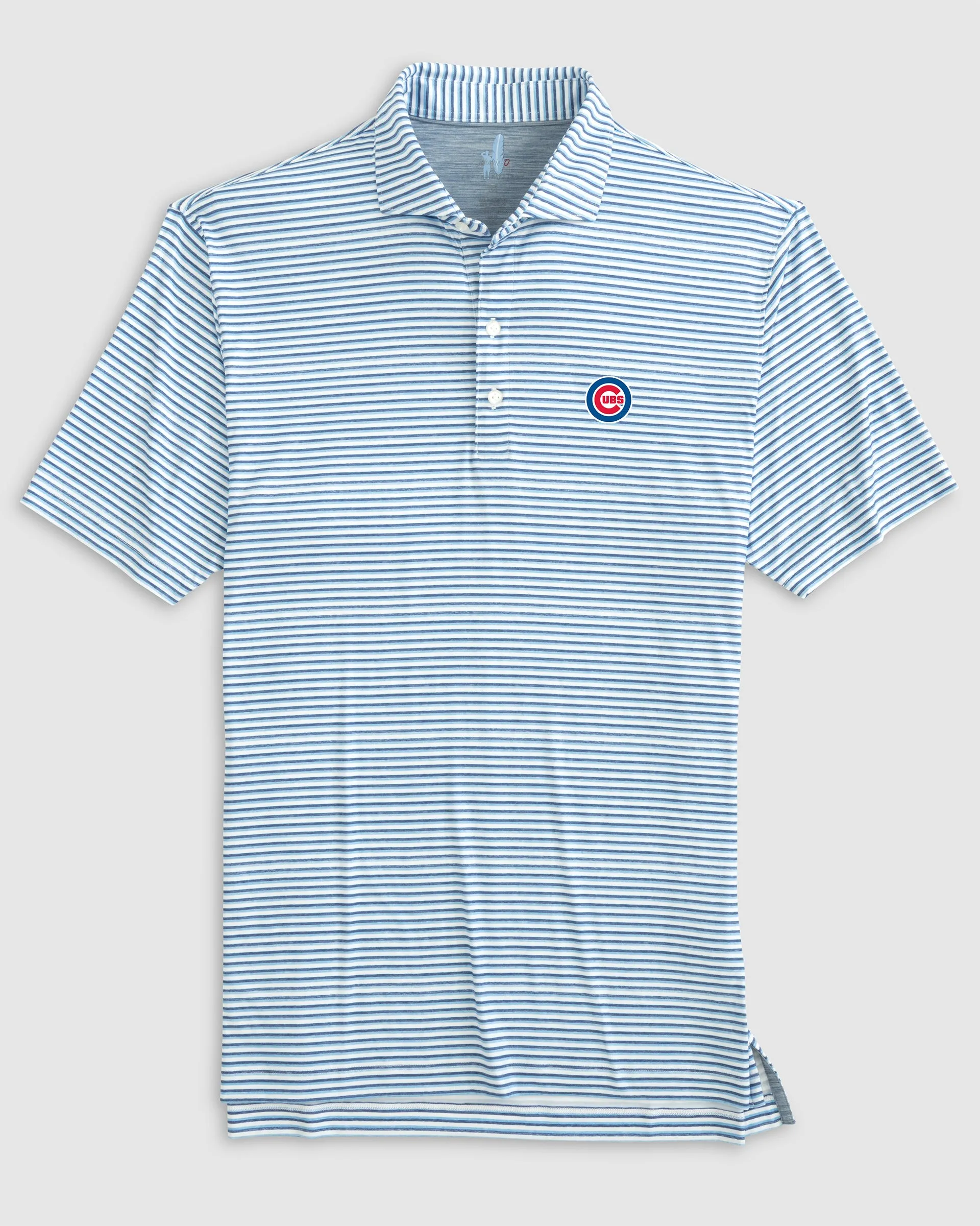 Chicago Cubs Warwick Featherweight Performance Polo sold by Johnnie-O