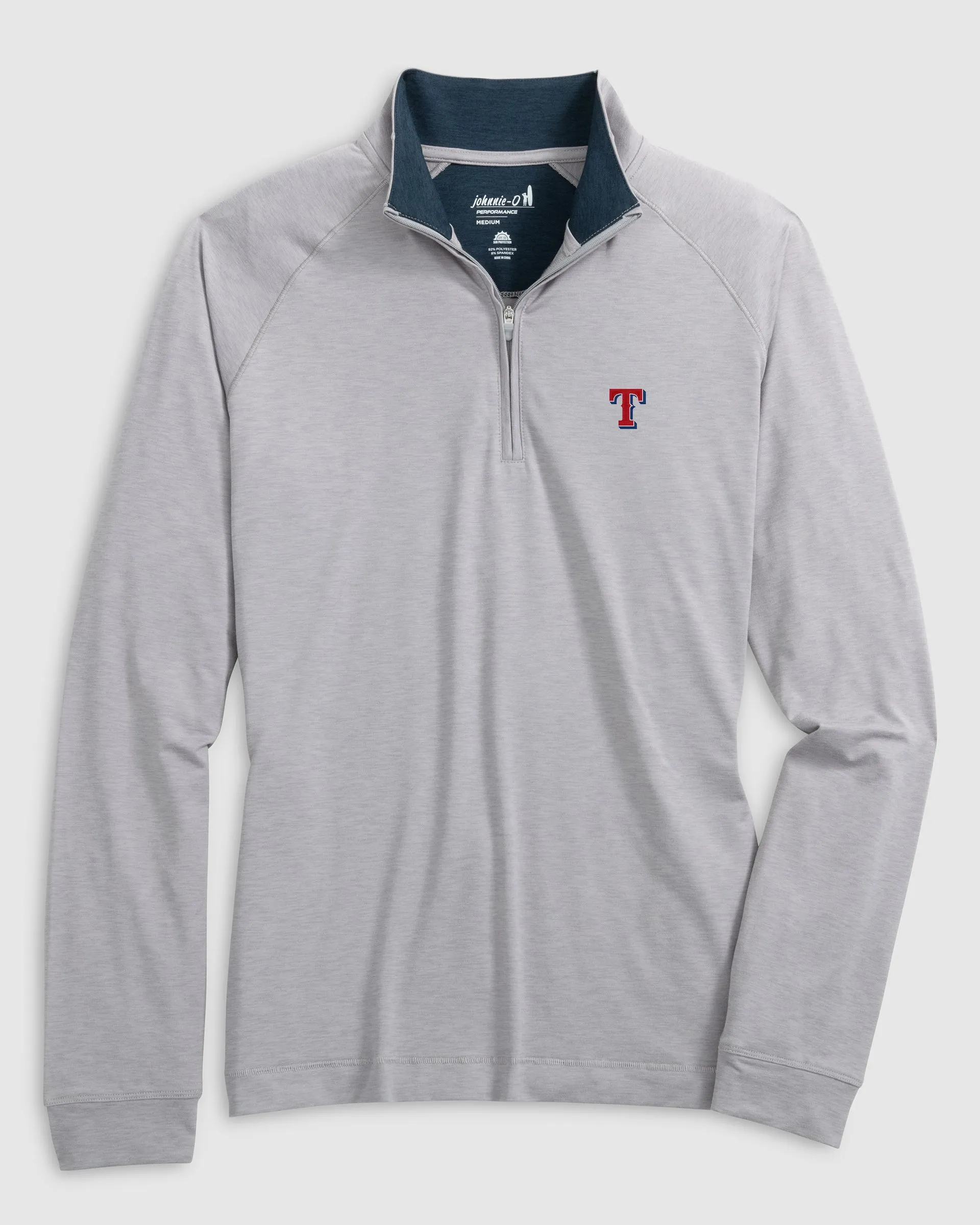 Women's Texas Rangers Freeborne Performance 1/4 Zip sold by Johnnie-O product image thumbnail 2