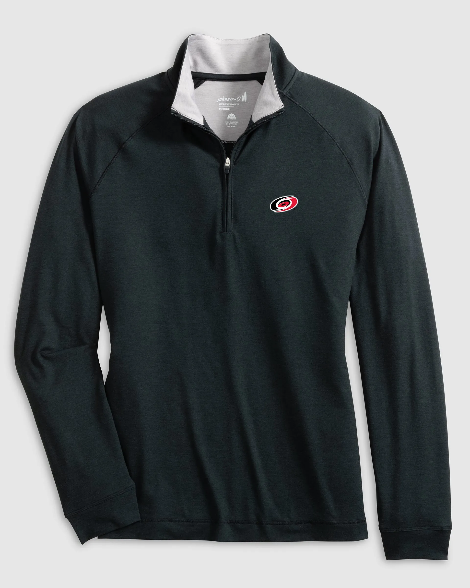 Women's Carolina Hurricanes Freeborne Performance 1/4 Zip sold by Johnnie-O