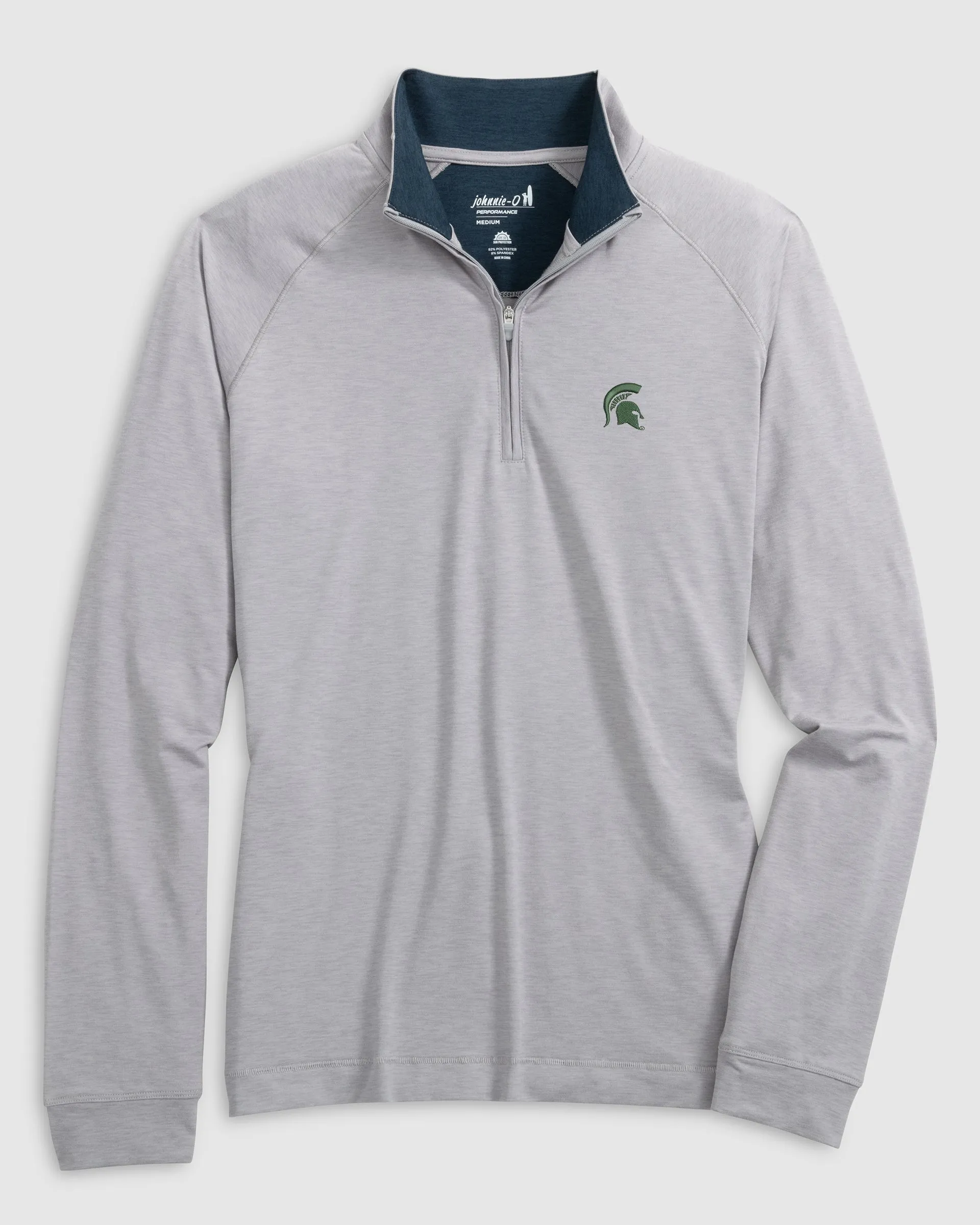 Women's Michigan State Freeborne Performance 1/4 Zip sold by Johnnie-O product image thumbnail 2