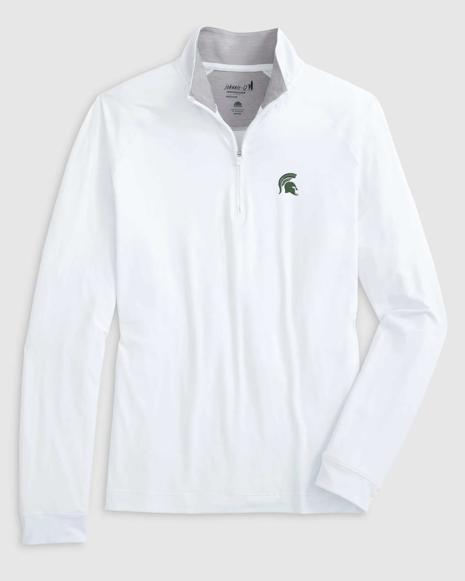 Women's Michigan State Freeborne Performance 1/4 Zip sold by Johnnie-O product image thumbnail 3