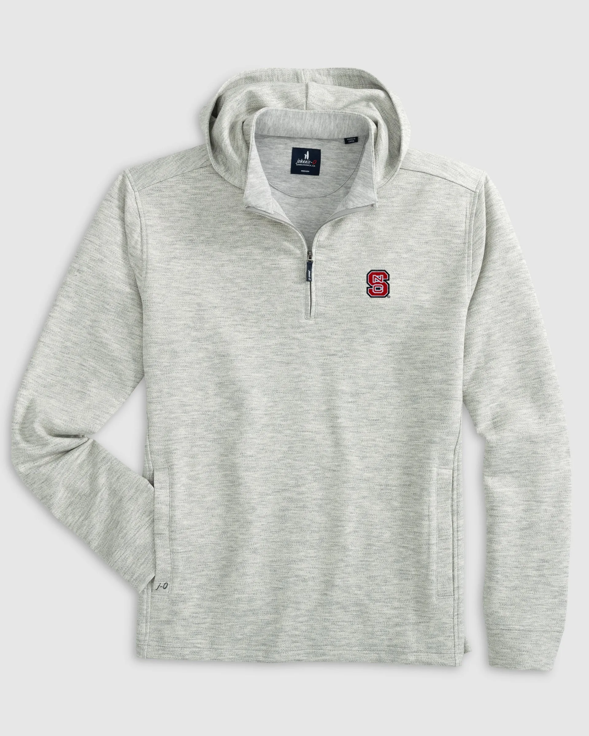 NC State Maxton 1/4-Zip Hoodie sold by Johnnie-O