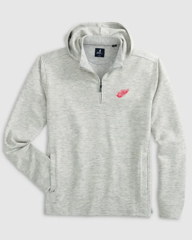 Detroit Redwings Maxton 1/4-Zip Hoodie sold by Johnnie-O
