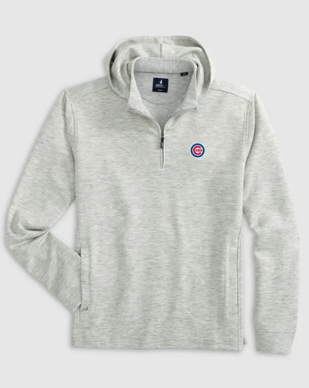 Chicago Cubs Maxton 1/4-Zip Hoodie sold by Johnnie-O