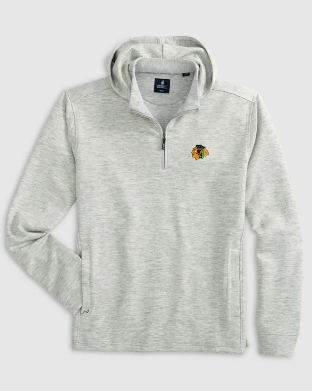 Chicago Blackhawks Maxton 1/4-Zip Hoodie sold by Johnnie-O