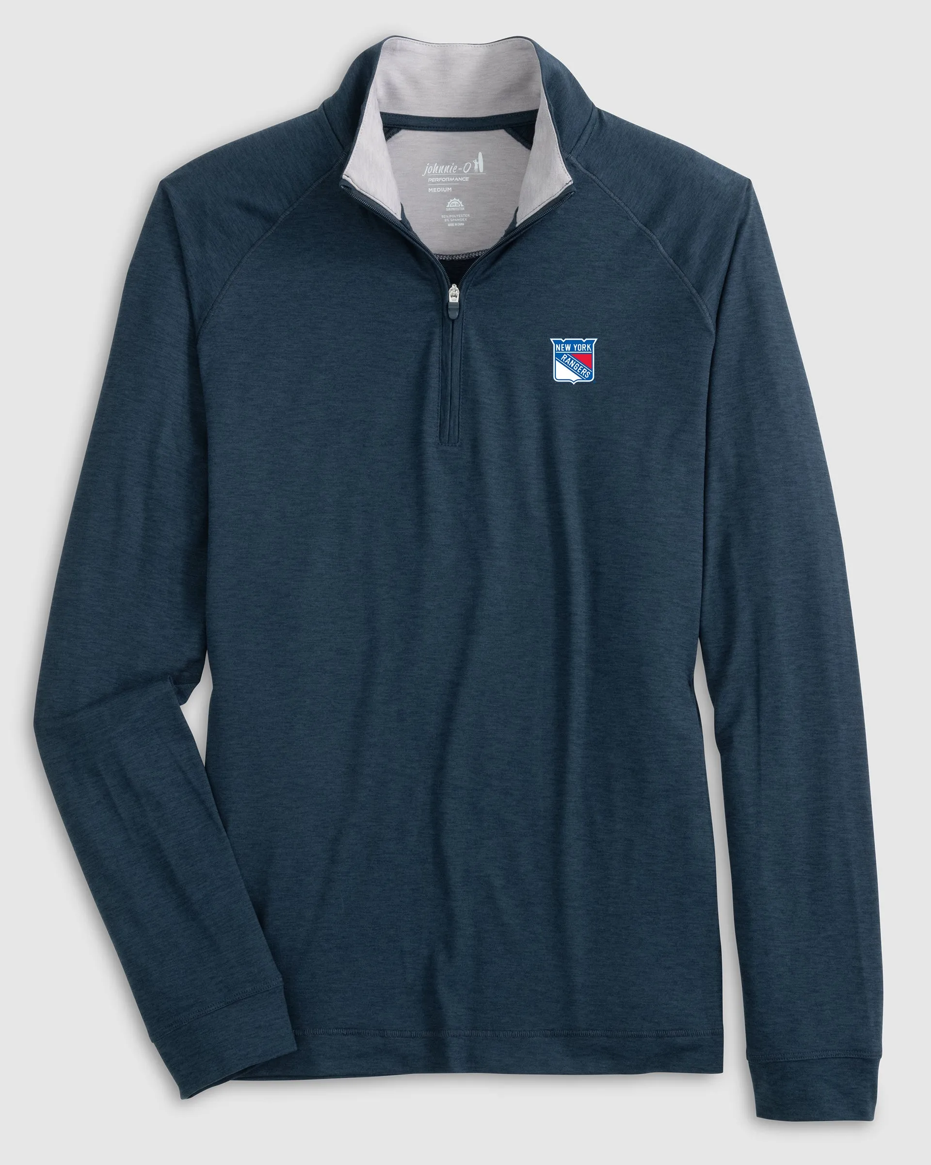 Women's New York Rangers Freeborne Performance 1/4 Zip sold by Johnnie-O product image thumbnail 2