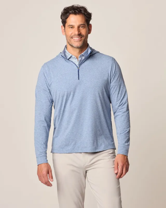 Big & Tall Slaton Performance 1/4 Zip Hoodie sold by Johnnie-O