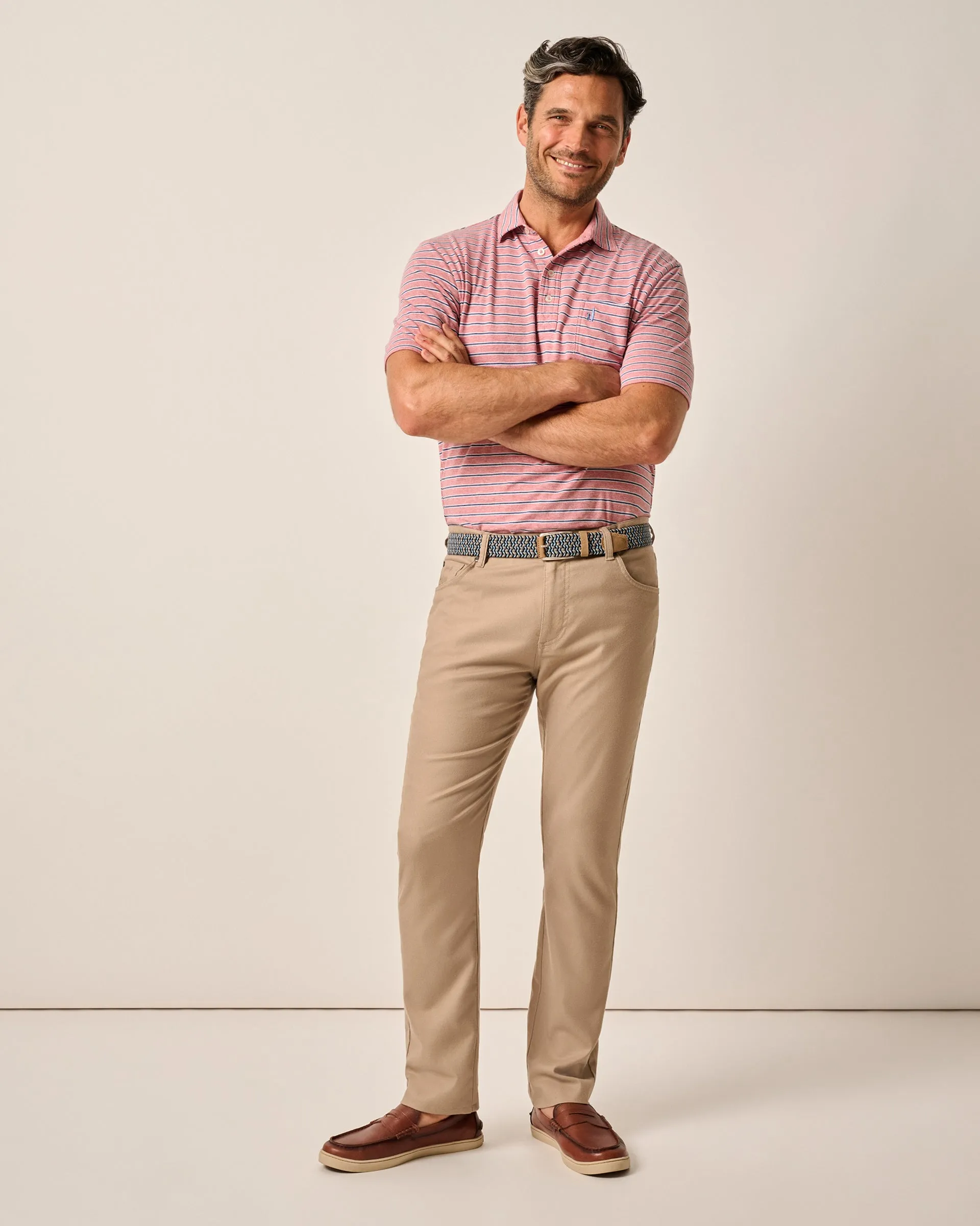 Newport 5-Pocket Cotton Pant sold by Johnnie-O