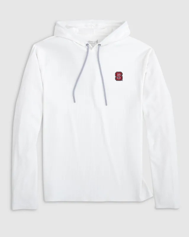 NC State Hoppin Performance Drawstring Hoodie sold by Johnnie-O