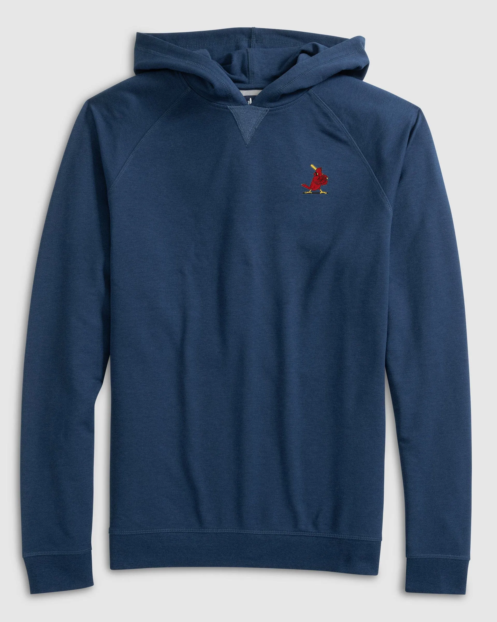 St. Louis Cardinals Amos French Terry Hoodie Sweatshirt - Cooperstown Logo sold by Johnnie-O product image thumbnail 2