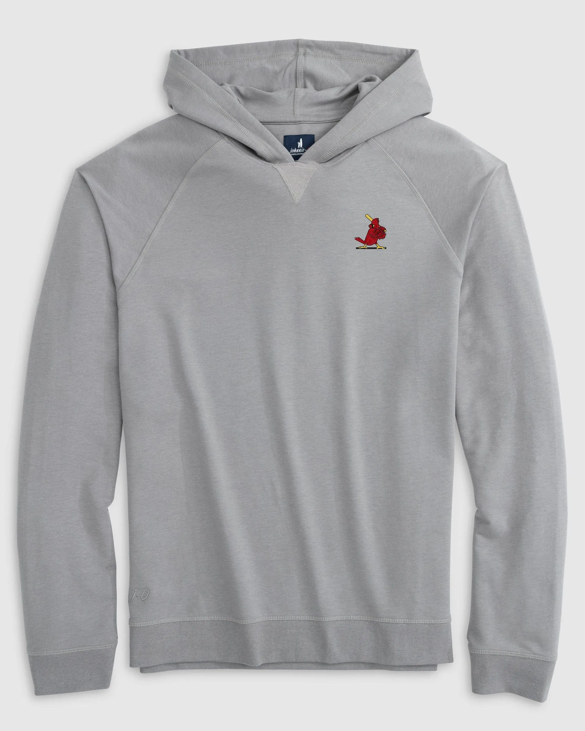 St. Louis Cardinals Amos French Terry Hoodie Sweatshirt - Cooperstown Logo sold by Johnnie-O