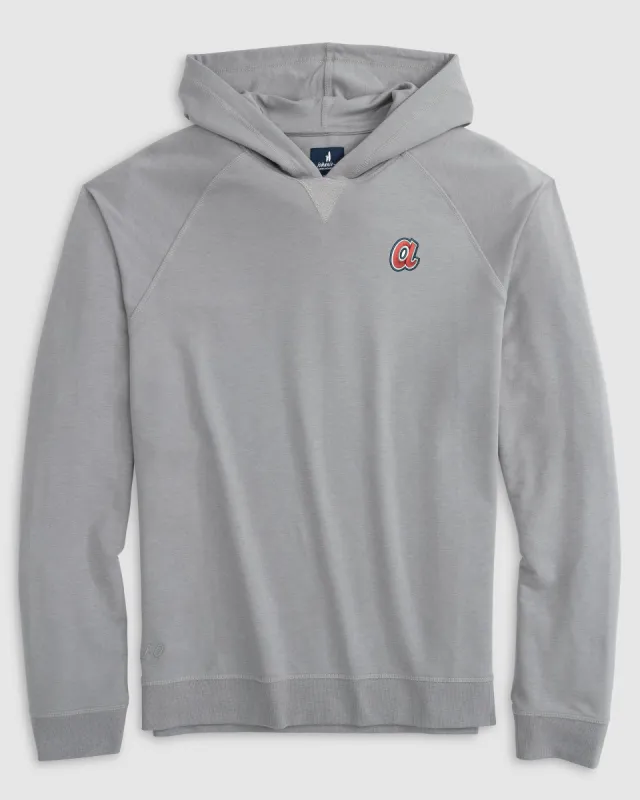 Atlanta Braves Amos French Terry Hoodie Sweatshirt - Cooperstown Logo sold by Johnnie-O